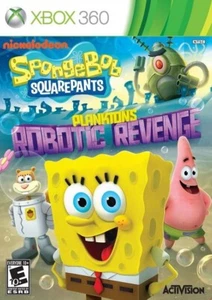 SpongeBob SquarePants: Plankton's Robotic Revenge - Xbox 360 Game Only - Picture 1 of 1