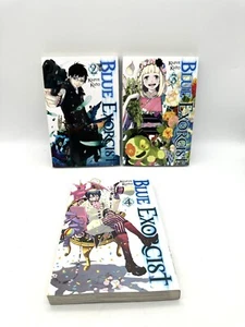 Blue Exorcist Book Set Eng 2-4 Good Condition - Picture 1 of 4