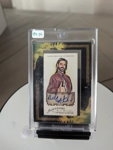 2008 Topps Allen & Ginter gerahmtes Mini-Auto Billy Mitchell #BPM - Bild 1 von 2