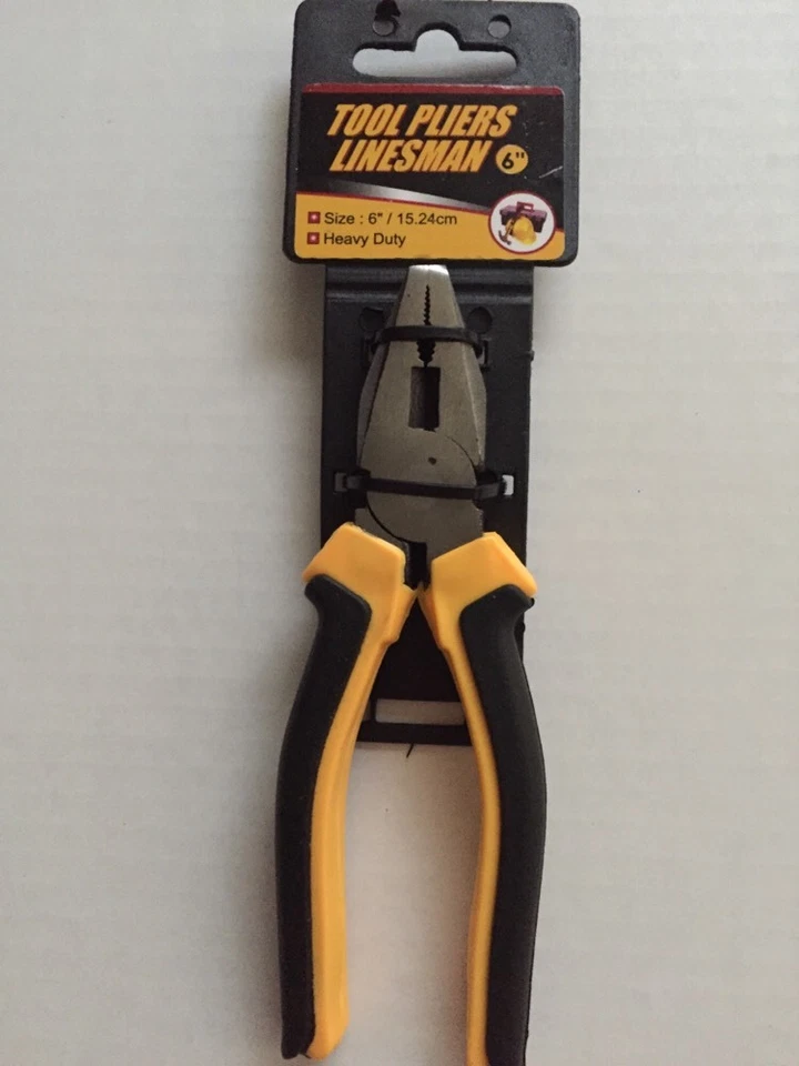 6" LINESMAN PLIERS - Sterling - DURABLE - Image 1 of 1