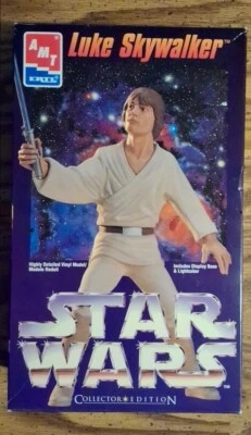 1995 AMT/ERTL Luke Skywalker Collector's Edition Highly Detailed Vinyl Model Kit - Image 1 of 4
