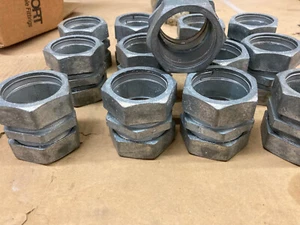 Lot of 13 1-1/2" Compression Coupling EMT Die Cast Zinc NOS - Picture 1 of 3