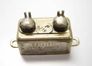 NOS Aerovox PIO Capacitor / 0.5 MFD 400 VDC / OE-11398 P03 -- KTB1 - Picture 1 of 2