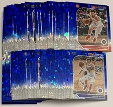 2019-20 NBA Hoops Premium Stock BLUE CRACKED ICE Prizm Parallel #1-300 You Pick!