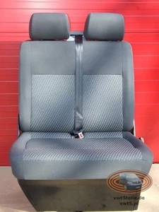 Asiento VW T5 asiento asiento del acompañante 2 banco doble TASAMO - Imagen 1 de 1