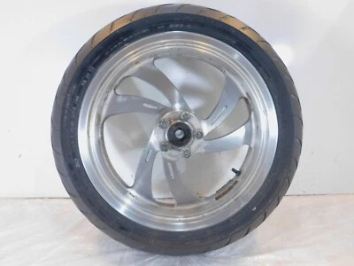 Llanta trasera Victory Kingpin & Vegas 2006 2007 2008 plateada fundida con neumático 18"x5" Foto 1 de 4