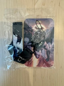 DC BATMAN LOGO Doctor Lanyard Keychain ID Card Cover Pass Badge Holder - Picture 1 of 2