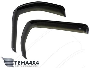 Viseras de ventana con cinta deflector protector de lluvia solar para Kenworth T680 T880 2012-2018 Foto 1 de 4