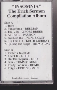 the Erick sermon compilation album insomnia cassette promo - Picture 1 of 2
