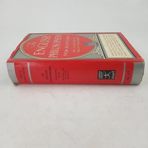 The English Philosophers from Bacon to Mill 1939 Modern Library Giant HC/DJ G47 - Picture 1 of 12