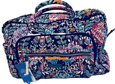 VERA BRADLEY Iconic Compact Weekender Bag Fox Forest NWT Rare Find Exact Item - Image 1 of 4