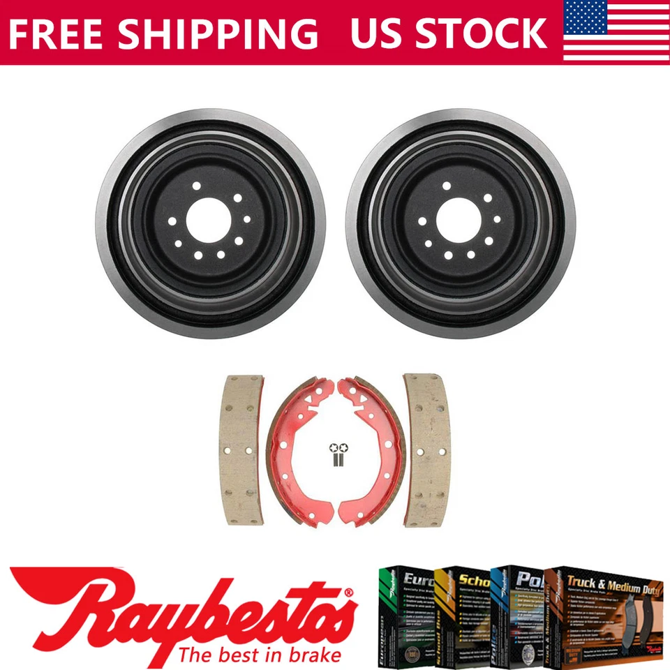 Kit trasero tambores de freno zapatas de freno para Oldsmobile Delta 88 1986-1990 - Raybestos Foto 1 de 4