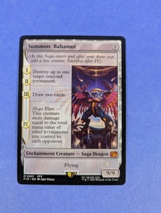 MTG Magic: FINAL FANTASY: Summon: Bahamut #0001 Mythic - NM - Picture 1 of 2