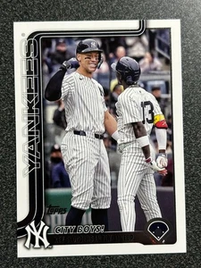 2025 Topps Topps Update Aaron Judge City Boys #US85 Menge verfügbar - Bild 1 von 1