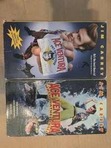 Ace Ventura: Pet Detective, When Nature Calls Set of 2 Vintage VHS Tapes - Picture 1 of 1