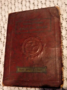 Vintage 1933 Atlas der Welt, mit lustigen Ergänzungen, Weltausstellung Souvenir KARTEN - Bild 1 von 11