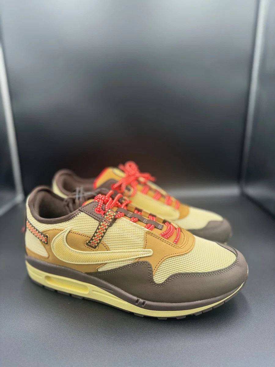 Nike Air Max 1 Travis Scott Cactus Jack Athletic Shoes for Men for