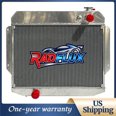 Radiador de aluminio para Lincoln Premiere 1958-1960 cupé/techo rígido/sedán V8 4-BBL AT Foto 1 de 4