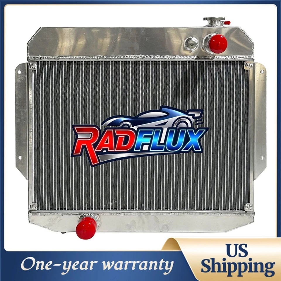 Radiador de aluminio para Lincoln Premiere 1958-1960 cupé/techo rígido/sedán V8 4-BBL AT Foto 1 de 4