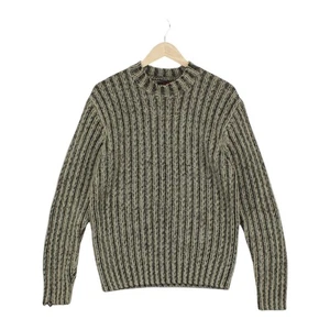 Vintage Y2K Jumper Mens Size XL Multicoloured Mock Neck Patterned - Picture 1 of 15