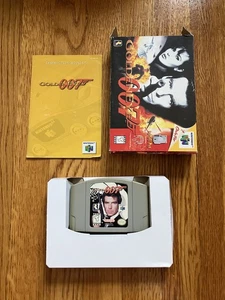 Golden Eye 007 N64 Nintendo 64 Authentic Box Game Manual Tested Pls Read - Picture 1 of 9