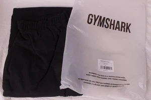 neue GYMSHARK Fleece Cargo Jogger - Große L - Regular Fit - schwarz - Bild 1 von 5