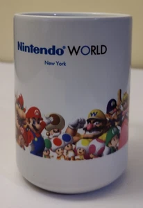Nintendo World New York Super Mario Bros Family Charakter Tasse Tasse Promo Limitiert - Bild 1 von 7