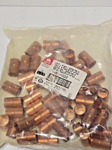 50 Pcs Mueller 1/2" C x C Rolled Stop Coupling - 5/8 OD Roll-Stop Coupling - Picture 1 of 3