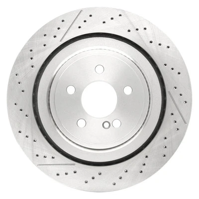 For Mercedes-Benz CLS63 AMG S 14-18 Brake Rotor DFC Premium Drilled & Slotted — 第 1/4 张图片