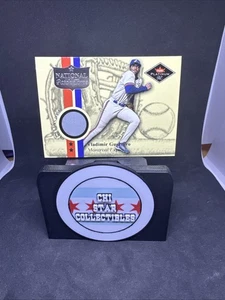 Vladimir Guerrero 2001 Fleer Platinum National Patch Time Rookie RC - Bild 1 von 2