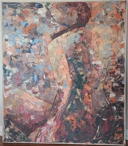 Ducasse signierte Original Kunst "Portrait" Abstrakter Impressionismus Kunst 50er Jahre - Bild 1 von 16