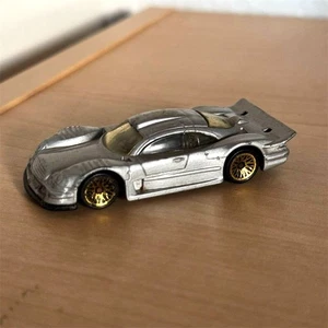 Vintage Hot Wheels Mercedes CLK-LM 1999 First Edition Silver Die cast Car - Picture 1 of 7