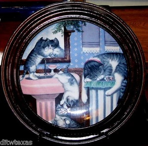 Hamilton Collection "Mischief Makers" Limited Edition Plate 3359B Vintage Decor - Picture 1 of 2