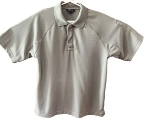 Blackhawk Warrior Wear Green Tactical Polo Men's Size Medium Shoulder Pocket - Picture 1 of 9
