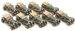 Micro Machines 1927 Bentley Tourer Pre-War Antique Car Green x9 - Picture 1 of 2
