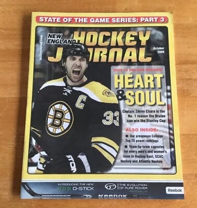 New England Hockey Journal octubre 2009 Zdeno Chara Boston Bruins - Imagen 1 de 2