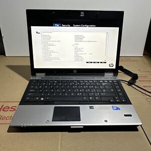 Hp Elitebook 8440p 14" Laptop i5-M520 4gb Ram 320gb Hard Drive NO OS Read
