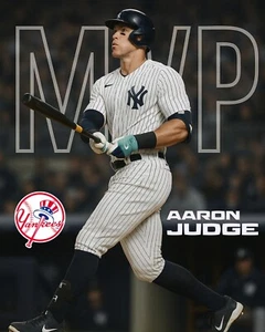 AARON JUDGE 8X10 PHOTO NEW YORK YANKEES 2024 AL MVP - Picture 1 of 1