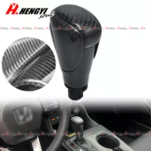 Real Carbon Fiber Automatic Gear Stick Shift Knob For Honda Civic 2022-2024 - Foto 1 di 3