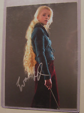 Harry Potter-Evanna Lynch-Luna Lovegood-HBP-Movie-Signature-Autograph-COA-Card