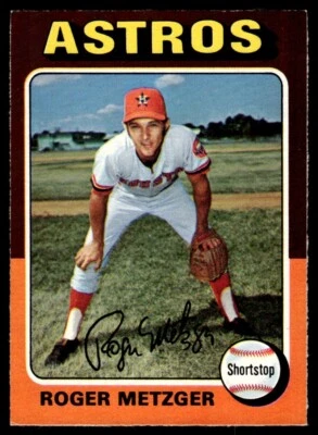 1975 O-Pee-Chee Roger Metzger Houston Astros #541 R141 - Image 1 of 2