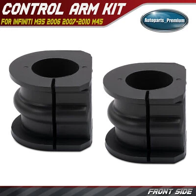 2x Kit de buje de barra estabilizadora delantera para conductor y pasajero para Infiniti M35 2006-2010 M45 Foto 1 de 4