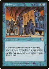 MTG - Embargo - Mercadian Masques - X1 - (LP) - FREE SHIPPING