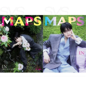 Stray Kids I.N MAPS Korea 2025 Summer issue Vol 194 I.N Coverman + Tracking Num - Picture 1 of 5