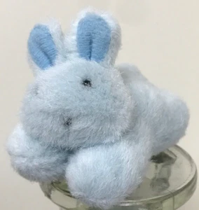 Vtg Applause Tutti Frutti Blue Baby Bunny Plush Mini Rabbit Stuffed Toy - Picture 1 of 11