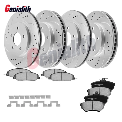 293mm Front 300mm Rear Brake Rotors Brake Pad for 2005-2010 Ford Mustang Base - Imagem 1 de 4