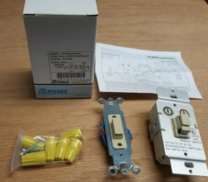 PLW02-I X10 PRO 3-fach Wandschalter Modul Elfenbein PLW03 PCW03 300Watt - Bild 1 von 8