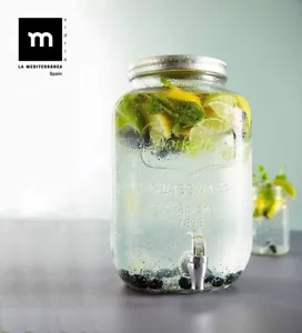 Dispenser bevande in vetro 8L Rustik - Foto 1 di 9