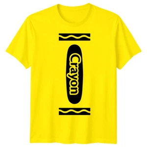 Crayon Mens and Kids World Book Day T-Shirts Tee Costume Outfits Apparel #WBD - Picture 1 of 32