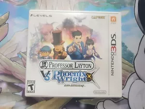 Professor Layton vs Phoenix Wright Nintendo 3DS - NTSC-U/C USA - Picture 1 of 3